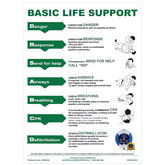 Aero Healthcare AEROGUIDE CPR Wall Chart 21 x 29.7cm